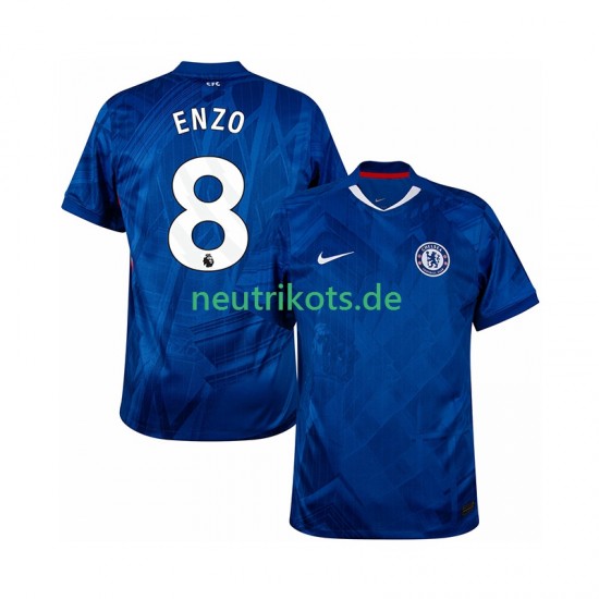 Fußballtrikot Chelsea Enzo Fernandez 8 Herren Heim 2025-2026 Kurzarm