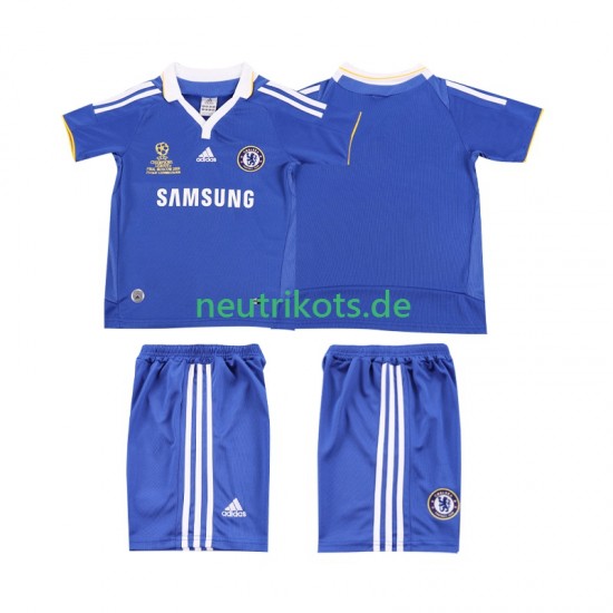 Fußballtrikot Chelsea 2007 Retro Kinder Heim 2008 Kurzarm