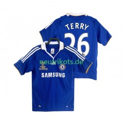 Fußballtrikot Chelsea TERRY 26 2007 Retro Herren Heim 2008 Kurzarm