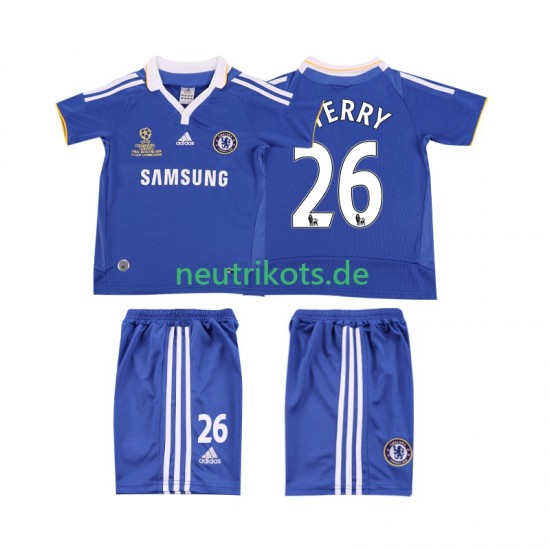 Fußballtrikot Chelsea TERRY 26 2007 Retro Kinder Heim 2008 Kurzarm