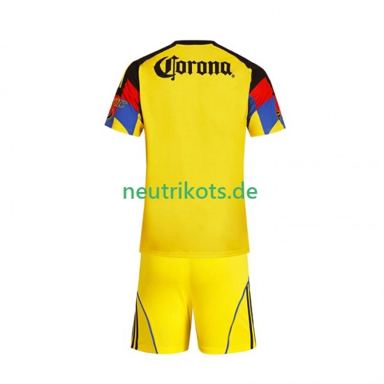Fußballtrikot Club América Kinder Heim 2025-2026 Kurzarm
