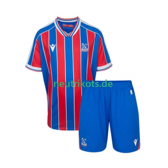Fußballtrikot Crystal Palace Kinder Heim 2025-2026 Kurzarm