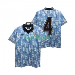 Fußballtrikot England 4 1990 Retro Herren Ausweich Kurzarm