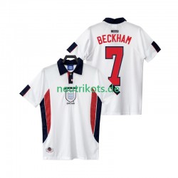 Fußballtrikot England BECKHAM 7 1998 Retro Herren Heim Kurzarm