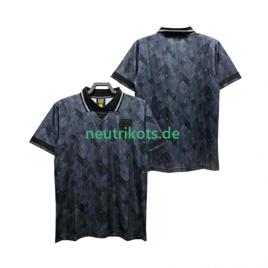 Fußballtrikot England 1990 Retro Herren Auswärts Kurzarm
