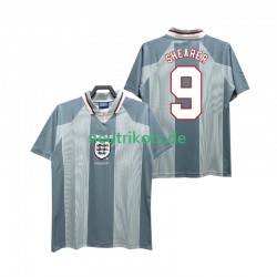 Fußballtrikot England SHEARER 9 1996 Retro Herren Auswärts Kurzarm