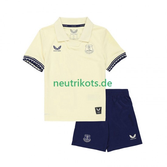 Fußballtrikot Everton FC Kinder Auswärts 2025-2026 Kurzarm