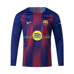 Fußballtrikot FC Barcelona Herren Heim 2025-2026 Langarm
