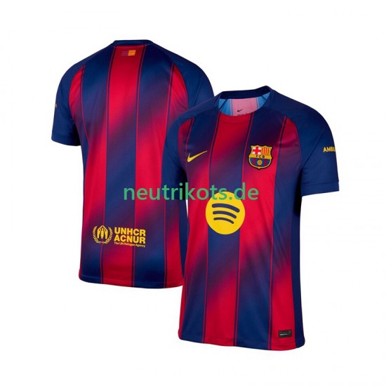 Fußballtrikot FC Barcelona Herren Heim 2025-2026 Kurzarm