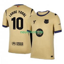 Fußballtrikot FC Barcelona Lamine Yamal 10 UCL Herren Auswärts 2025-2026 Kurzarm
