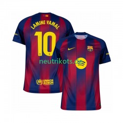 Fußballtrikot FC Barcelona Lamine Yamal 10 Herren Heim 2025-2026 Kurzarm