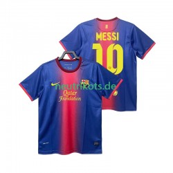 Fußballtrikot FC Barcelona Lionel Messi 10 2012 2013 Retro Herren Heim Kurzarm