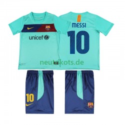 Fußballtrikot FC Barcelona Lionel Messi 10 Retro Kinder Auswärts 2011 2010 Kurzarm