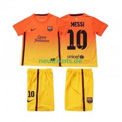 Fußballtrikot FC Barcelona Lionel Messi 10 2012 2013 Retro Kinder Auswärts Kurzarm