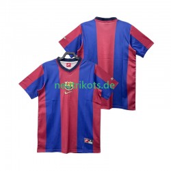 Fußballtrikot FC Barcelona 1998 Retro Herren Heim 1999 Kurzarm