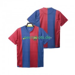 Fußballtrikot FC Barcelona 2007 Retro Herren Heim 2006 Kurzarm