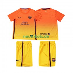 Fußballtrikot FC Barcelona 2012 2013 Retro Kinder Auswärts Kurzarm