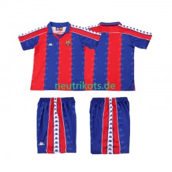 Fußballtrikot FC Barcelona 1992 1995 Retro Kinder Heim Kurzarm