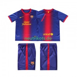 Fußballtrikot FC Barcelona 2012 2013 Retro Kinder Heim Kurzarm