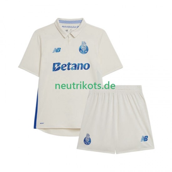 Fußballtrikot FC Porto Kinder Ausweich 2025-2026 Kurzarm