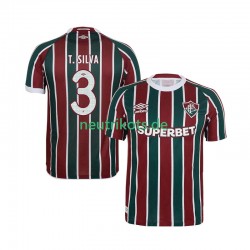 Fußballtrikot Fluminense Thiago Silva 3 Herren Heim 2025-2026 Kurzarm