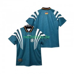 Fußballtrikot Deutschland 1996 Retro Herren Auswärts Kurzarm