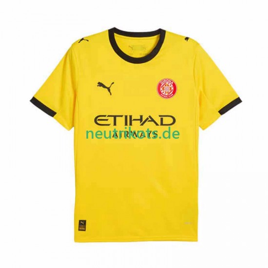 Fußballtrikot Girona Herren Auswärts 2025-2026 Kurzarm