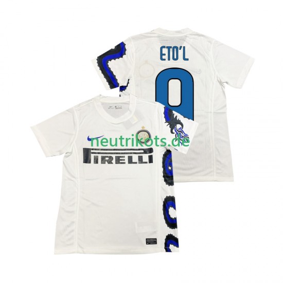 Fußballtrikot Inter Mailand ETOL 9 Retro Herren Auswärts 2011 2010 Kurzarm