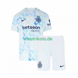 Fußballtrikot Inter Mailand Kinder Auswärts 2025-2026 Kurzarm