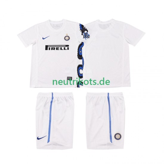 Fußballtrikot Inter Mailand Retro Kinder Auswärts 2011 2010 Kurzarm