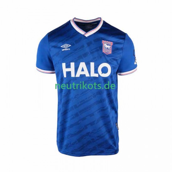Fußballtrikot Ipswich Town Herren Heim 2025-2026 Kurzarm