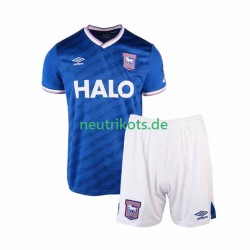 Fußballtrikot Ipswich Town Kinder Heim 2025-2026 Kurzarm