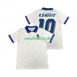 Fußballtrikot Italien Roberto Baggio 10 Retro Herren Auswärts 1994 Kurzarm