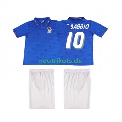 Fußballtrikot Italien Roberto Baggio 10 Retro Kinder Heim 1994 Kurzarm