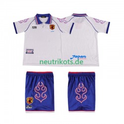 Fußballtrikot Japan 1998 Retro Kinder Auswärts Kurzarm