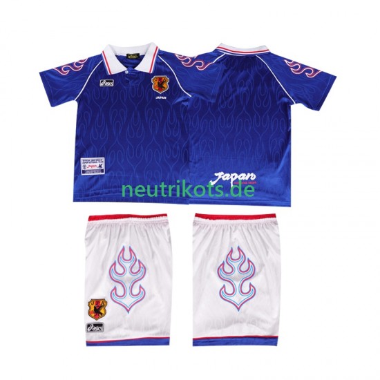 Fußballtrikot Japan 1998 Retro Kinder Heim Kurzarm