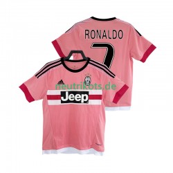 Fußballtrikot Juventus Turin Cristiano Ronaldo 7 2016 2017 Retro Herren Auswärts Kurzarm