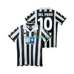 Fußballtrikot Juventus Turin DEL PIERO 10 2000 Retro Herren Heim 1999 Kurzarm