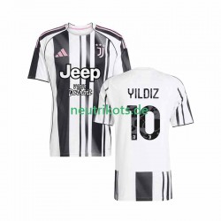Fußballtrikot Juventus Turin Kenan Yildiz 10 Herren Heim 2025-2026 Kurzarm
