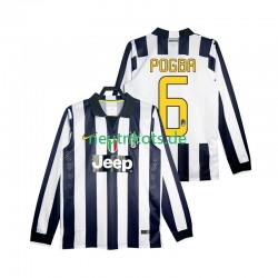 Fußballtrikot Juventus Turin Pogba 6 2014 2015 Retro Herren Heim Langarm