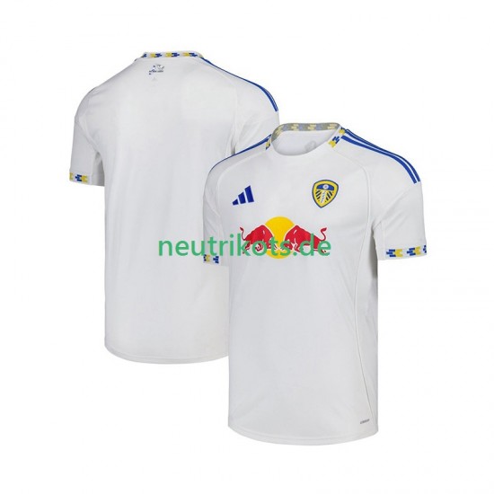 Fußballtrikot Leeds United Herren Heim 2025-2026 Kurzarm