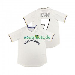 Fußballtrikot Leeds United KEANE 7 2000 2001 Retro Herren Heim Kurzarm