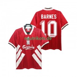 Fußballtrikot Liverpool BARNES 10 1993 1995 Retro Herren Heim Kurzarm