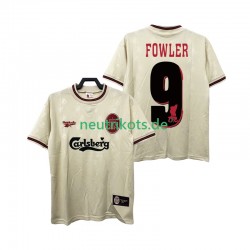 Fußballtrikot Liverpool FOWLER 9 1996 1997 Retro Herren Auswärts Kurzarm