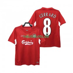 Fußballtrikot Liverpool GERRARD 8 2005 Retro Herren Heim 2004 Kurzarm