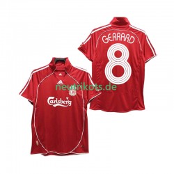 Fußballtrikot Liverpool GERRARD 8 Retro Herren Heim 2008 2006 Kurzarm