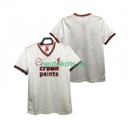 Fußballtrikot Liverpool 1985 1986 Retro Herren Auswärts Kurzarm