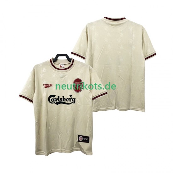 Fußballtrikot Liverpool 1996 1997 Retro Herren Auswärts Kurzarm