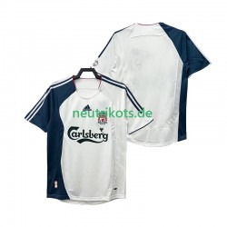 Fußballtrikot Liverpool Retro Herren Auswärts 2008 2006 Kurzarm