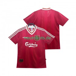 Fußballtrikot Liverpool 1995 1996 Retro Herren Heim Kurzarm